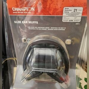 NWT Champion Black Shooting Range Ear Muffs